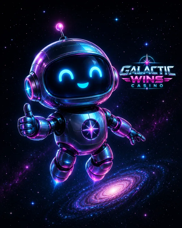 Galactic Wins mascot artwork